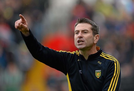 Donegal manager Rory Gallagher.