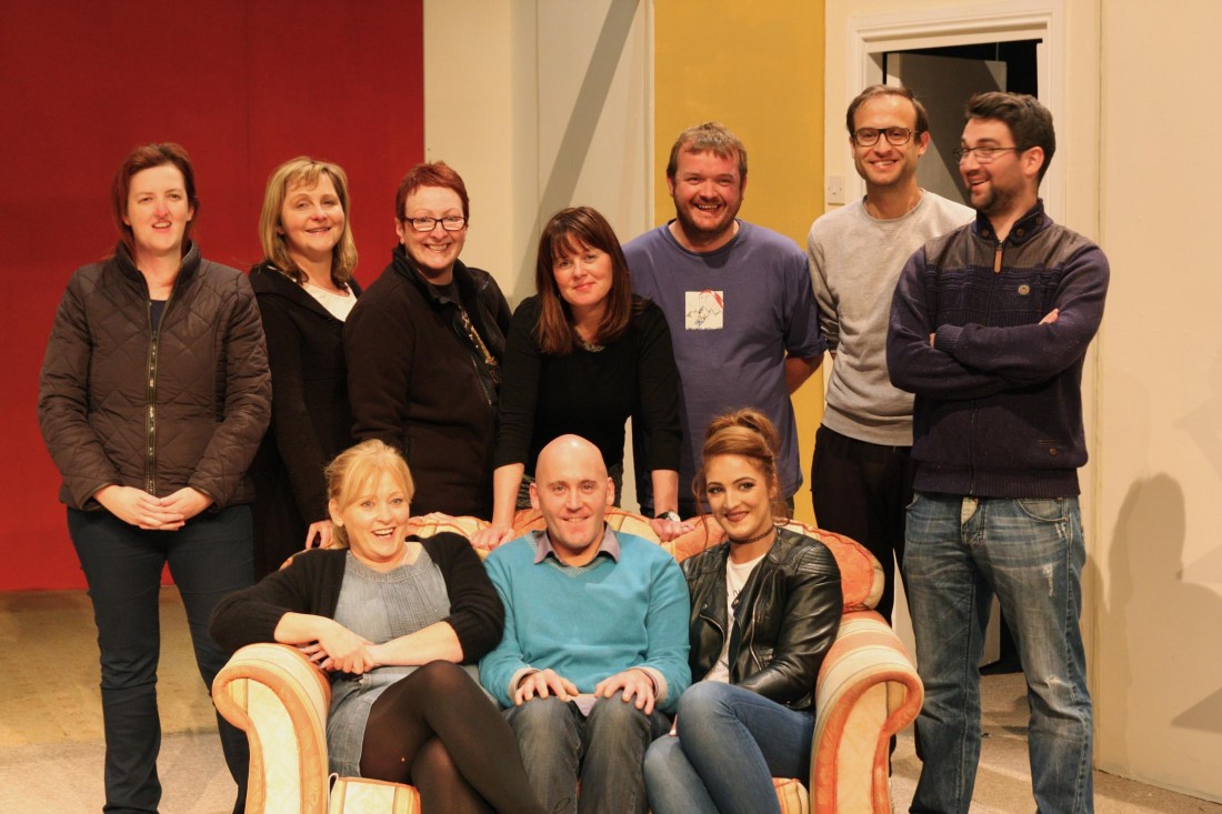 The cast of 'Mother Knows Best' which starts a three night run in the Balor Theatre, Ballybofey, next Tuesday.