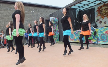 Dancers stepping out at last year's Festifl.