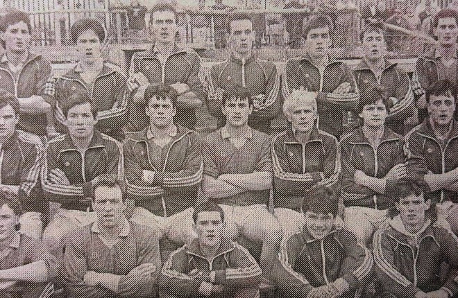 Naomh Columba team who won the title in 1990.