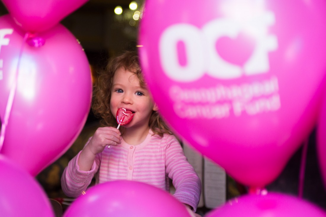 A Little Lolly Goes a Long Way! - Show your support for the Oesophageal Cancer Fund this Lollipop Day, 26th and 27th  February - Pic shows 2 yr old Róise McBride from Donegal.