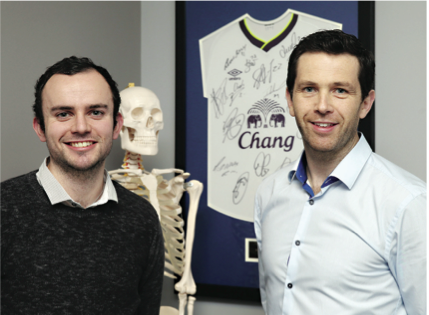 Applied Kinesiologist Enda Masterson and Dr. Anthony Lavin of Freedom Spinal Health, Carnamugagh, Letterkenny.
