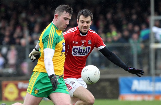 Patrick McBrearty, Donegal against Jamie O'Sullivan, Cork.