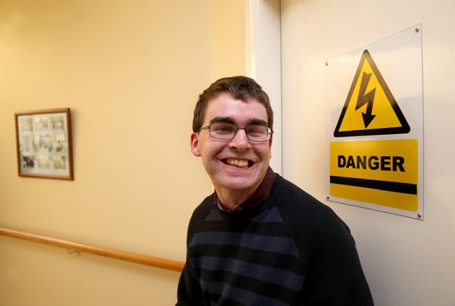 Seamus McGrory pictured at the Donegal Cheshire Apartments this week.