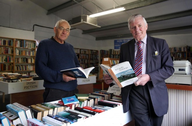 Danny McIntyre and Chris Ingram in the new House of Books.