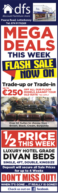 The DFS Letterkenny Flash Sale now on! - Donegal News