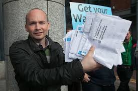 Anti-water charges campaigner, Paul Murphy TD.