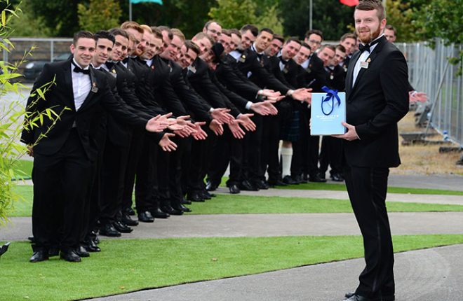 Shane Kenny who won the Rose of Tralee Escort of the Year in 2015. 