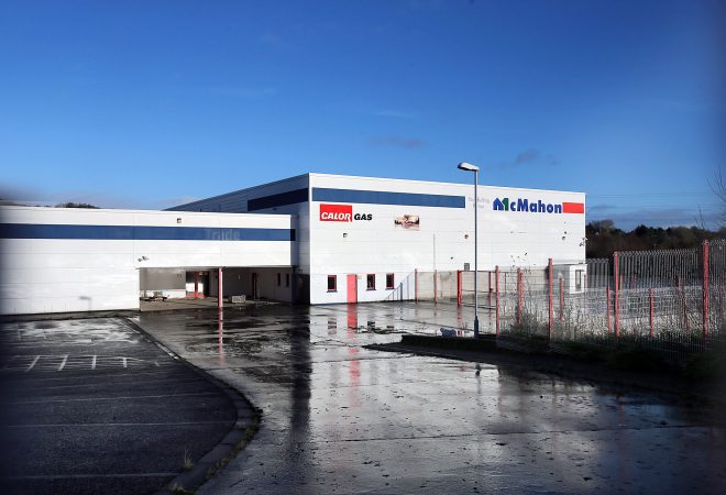 The former McMahon building supplies premises at Middle road, Ballyraine, Letterkenny.