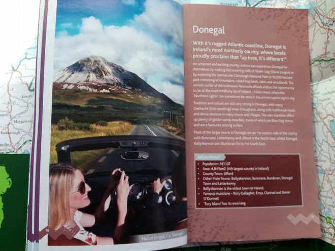 A picture of Errigal in the offending publication. 