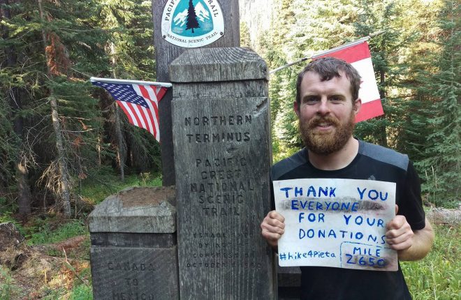 Letterkenny man, Michael Devlin, thanks everyone who made a donation to his 'Hike4Pieta' challenge.