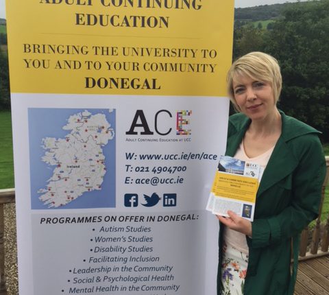 ACE at UCC Course Co-ordinator, Siobhan Murray.