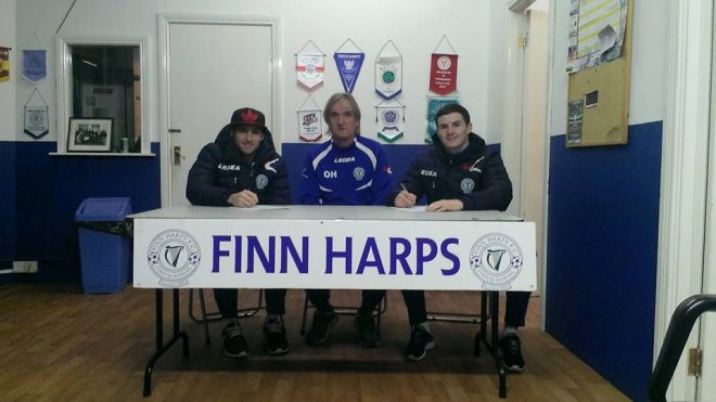 Ollie Harkin has started to recruit players for the new season with experienced campaigned Ciaran Coll and Gareth Harkin putting pen to paper on Wednesday night.