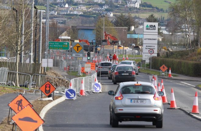 Cllr Gerry McMonagle has said mistakes of the past have led to today's traffic problems in Letterkenny.