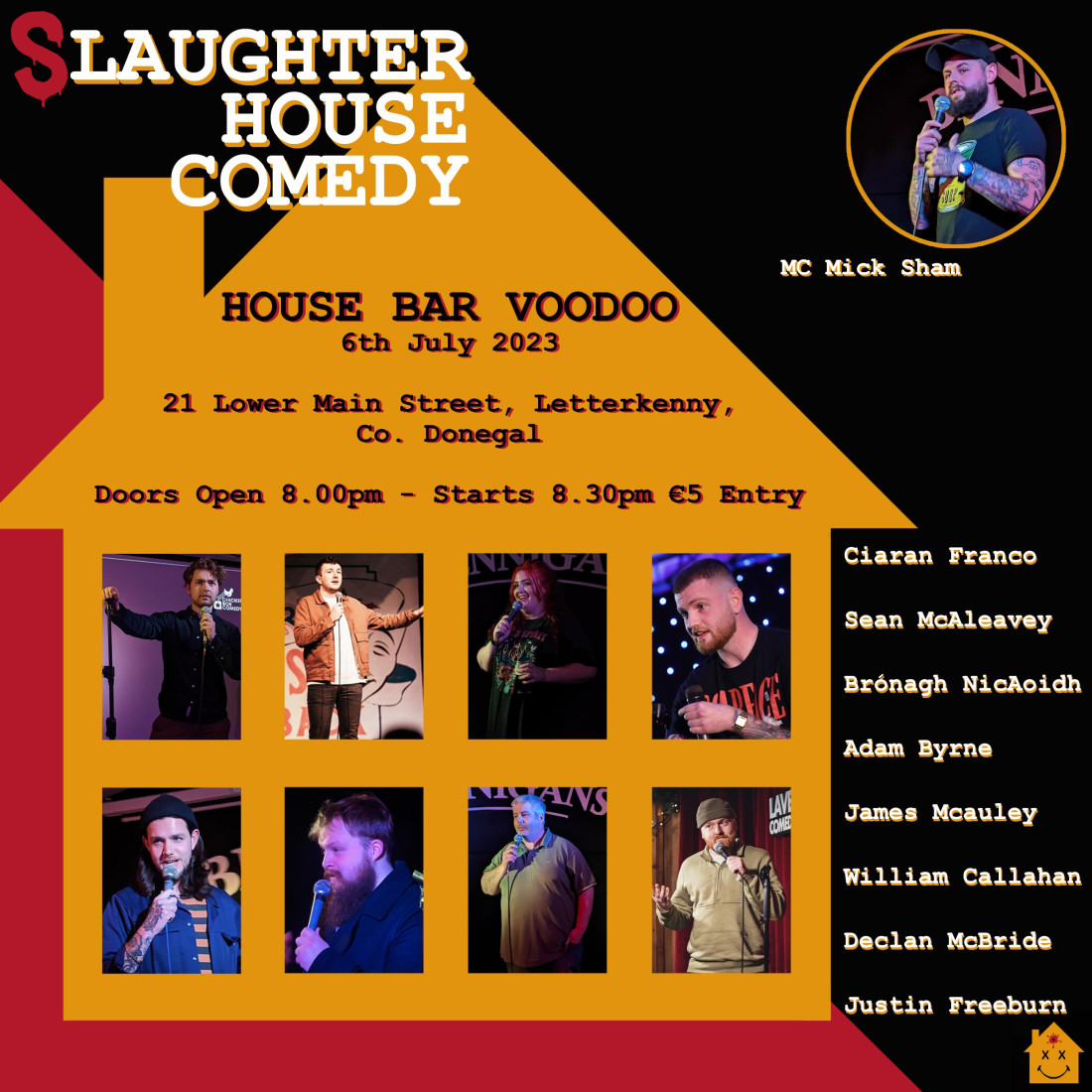 The Pavilion, Belfast - Last call for our weekly Comedy Club