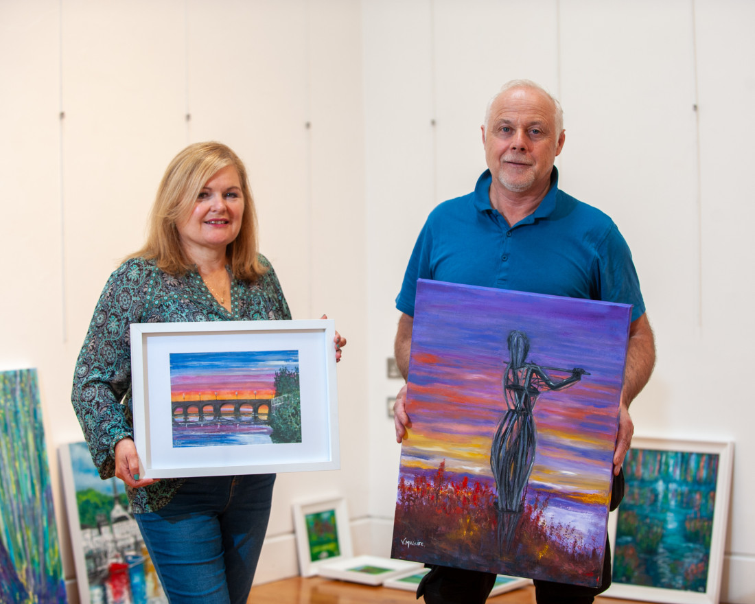 Ballybofey Artist Veronica Maguire Shows off Stunning Exhibition at the ...