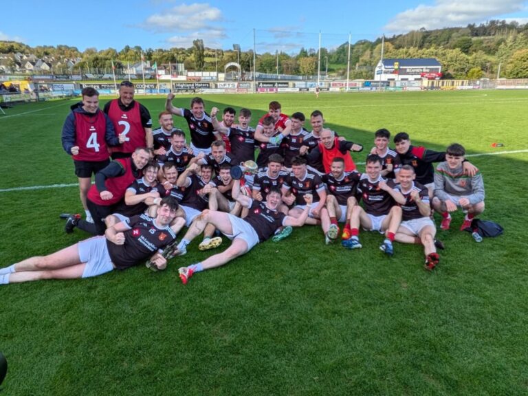 Carn celebrate after Cantwell cracker downs Naomh Muire - Donegal News