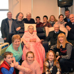 Bridget and John Hegarty, Glenties who celebrated their 73rd wedding anniversary with extended family members.