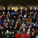 Some of the crowd in MacCumhaill park for the u21 replay between Donegal and Tyrone. Donegal won with a comfortable 0-18 to 1-9 score.
