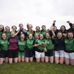 Loreto Milford celebrate after winning the Elaine Winston Memorial Tournament. Photo: Evan Logan
