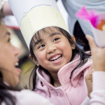 Enjoying Wainfest Story Party in Central Library in Letterkenny on Saturday last.