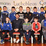 The members of the Cloughaneely Under 13 and 14 teams and
Management pictured with Ryan McHugh.