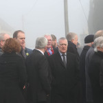 Attendants at the funeral including Joe McHugh, TD and Cllr Jimmy Kavanagh.
