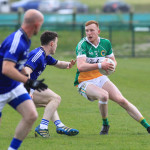 Ciaran XXX, Glenswilly in possession against 10, Naomh Conaill. Photo: Donna El Assaad