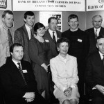 Community leaders from the county including Dunlewey and guests with former president of Ireland, Mary Robinson, at the presentation of community awards sponsored by Bank of Ireland and the Irish Farmers Journal back in 1994.