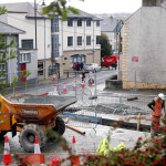 Work in progress at the New Line Road this week.