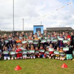 Mulroy Soccer Academy participants who completed the summer camp with their certificates as part of the Fanad festival celebrations.