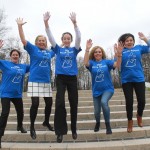 Susan Wasson, Jacqui Gallagher, Lisa Thomas, Tracey McVeigh and Helen Douglas, five of the 9 ladies who are doing a charity Skydive in aid of Pieta House on April 1st.