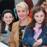 Megan, Charlotte and Nicole Lynch, Letterkenny at St Eunan's College and Loreto Secondary School's production of Footloose the Musical in An Grianan Theatre on Wednesday night. Photo: Donna El Assaad