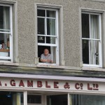 A birds eye view of the Parade in Ramelton. Photo: Donna El Assaad
********* Andy Gamble *********** ??